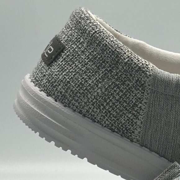 HEY DUDE WALLY FUNK MAGENETITE SIZE 9 US MEN'S LACE UP LOATERS COMFORTABLE - Picture 6 of 17